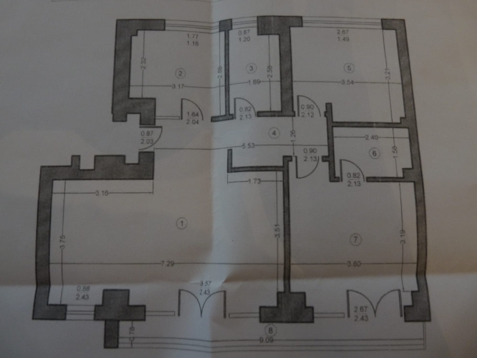 Apartament 3 camere-decomandat-parcare subterana-zona Kiseleff