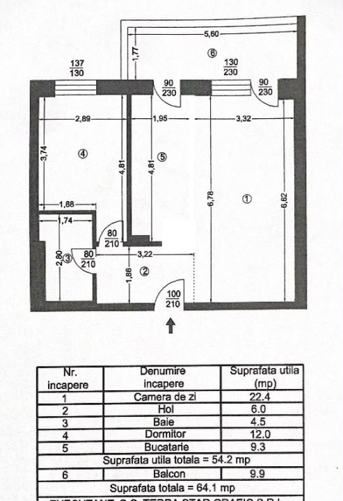 Apartament 2 camere Echo Tineretului