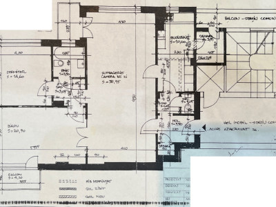 Apartament 3 camere  semidecomandat – zona Dacia, risc 2