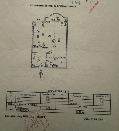 Garsonieara confort 1 - Facultatea de Constructii - Zona Tei 