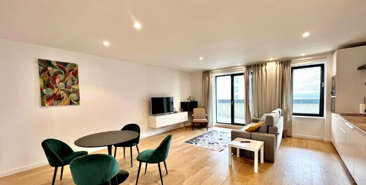 APARTAMENT DE 2 CAMERE, PREMIUM, 55MP, TERASA GENEROASA, AVIATIEI TOWERS