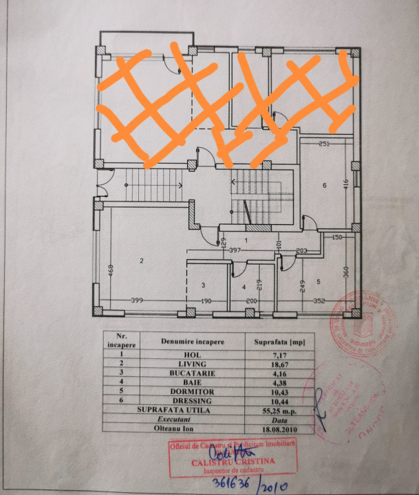 Apartament 3 camere - Trapezului - Parter inalt