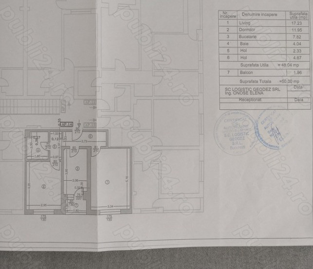 Apartament 2 camere - LOC DE PARCARE INCLUS - zona METALURGIEI 