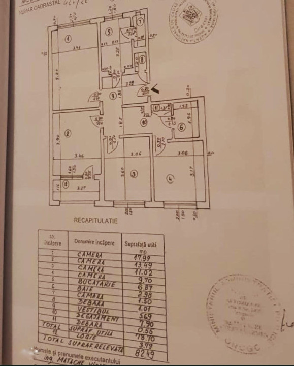 APARTAMENT 4 CAMERE-BRANCOVEANU-DECOMANDAT-MOBILAT UTILAT