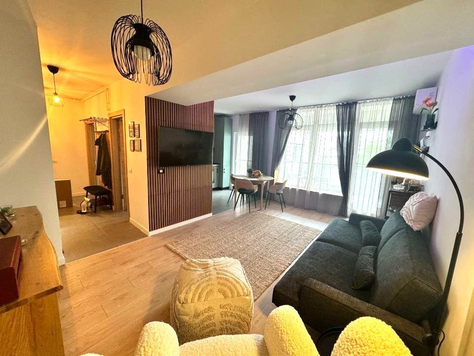 APARTAMENT DE 2 CAMERE LUX, PRIMA INCHIRIERE, 63MP, TIMPURI NOI