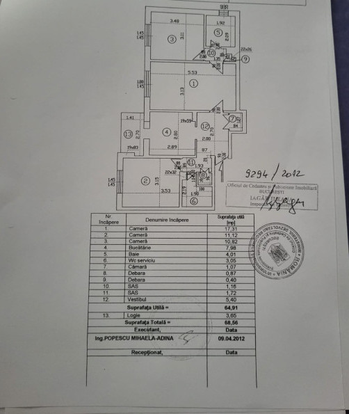 3 camere - Berceni - zona Piata Resita