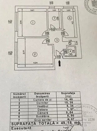 Apartament 2 camere Cantemir