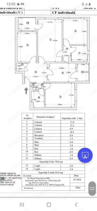 Apartament 4 camere Pantelimon-Piata Delfinului