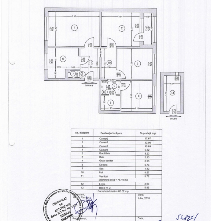 Apartament 4 camere-Constantin Brancusi-Centrala proprie-2 bai-Et. 3/4