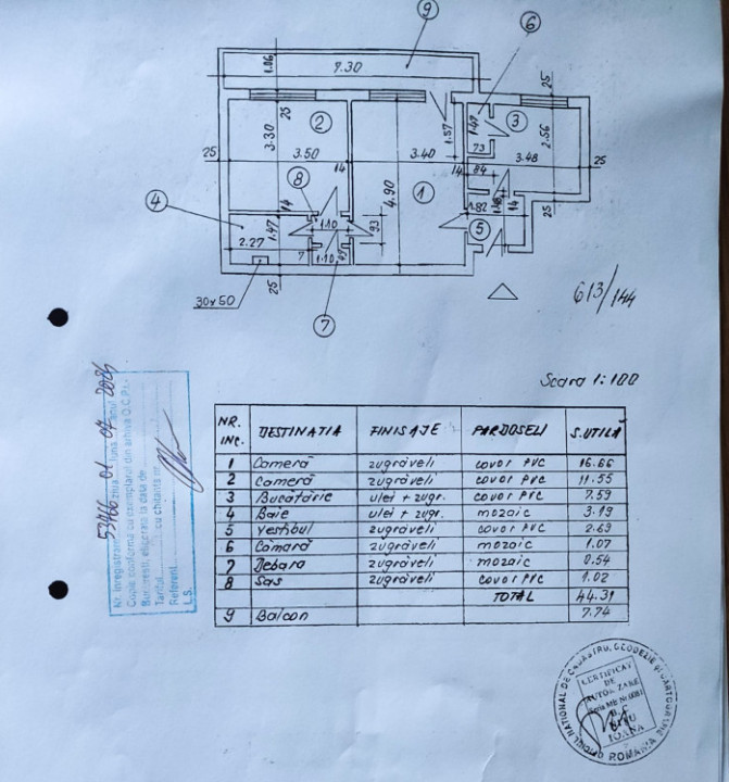 Apartament 2 camere Piata Progresul - centrala proprie