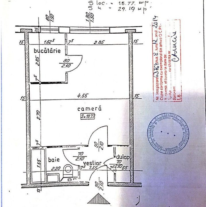 Garsoniera DECOMANDATA - CF1 - Langa Parcul IOR/Metrou - TITAN - 