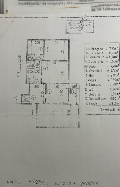 APARTAMENT 3 CAMERE-CRANGASI-GIULESTI-CENTRALA-ETAJ 1/8