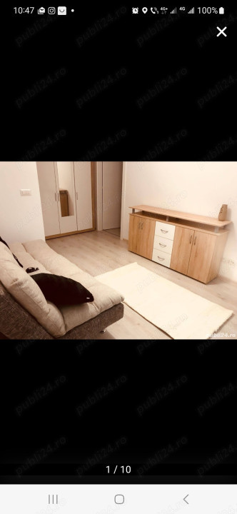 Apartament 2 camere MOBILAT/UTILAT 10 minute Metrou - zona Pallady -