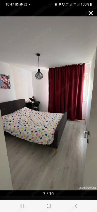 Apartament 2 camere MOBILAT/UTILAT 10 minute Metrou - zona Pallady -