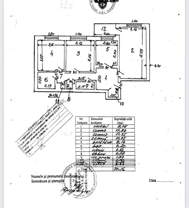 APARTAMENT 3 CAMERE-MARGEANULUI-PETRE ISPIRESCU-BLOC REABILITAT