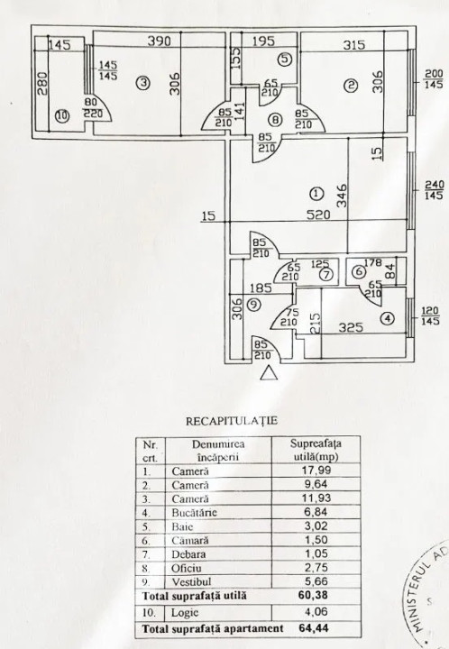 Apartament 3 camere Drumul Taberei