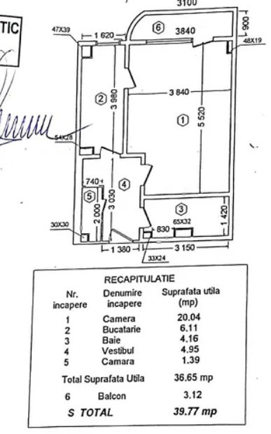 GARSONIERA - MOBILATA - UTILATA - FACULTATEA DE CONSTRUCTII