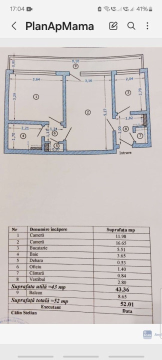 APARTAMENT 2 CAMERE - STEFAN CEL MARE - SPITALUL COLENTINA