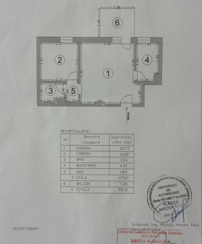 Apartament 2 camere TERASA - Titan -BLOC NOU -