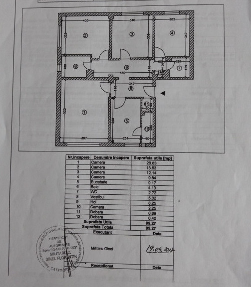 Apartament 4 camere decomandat - Voronet - Decebal 