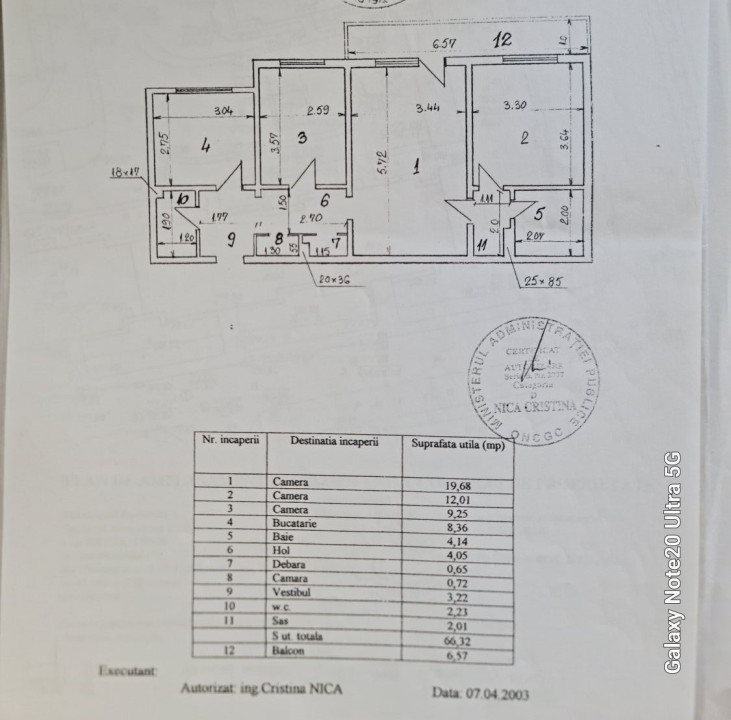 Apartament 3 camere -  1983- Bulevardul  Chisinau 