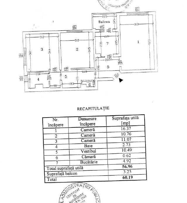 APARTAMENT 3 CAMERE - MOBILAT - UTILAT - CHISINAU