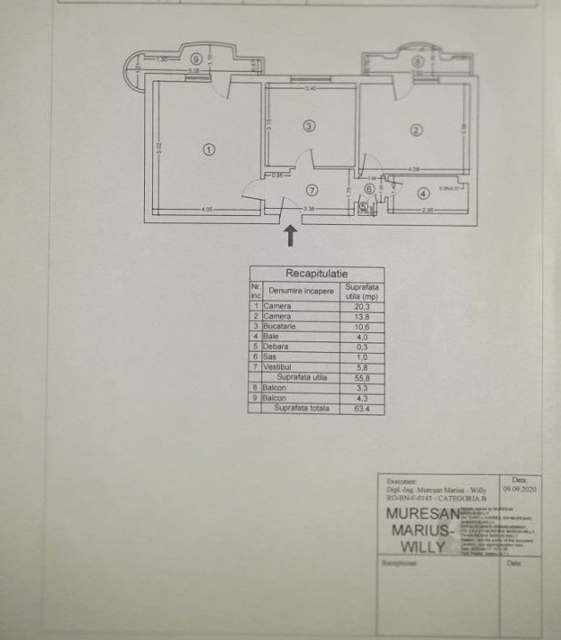 Apartament 2 Camere -Bloc Reabilitat- Bld.1 Decembrie 1918 Metrou