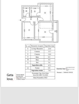 APARTAMENT 3 CAMERE-RAHOVA-PUCHENI-BLOC NOU-PARCARE-2 BAI