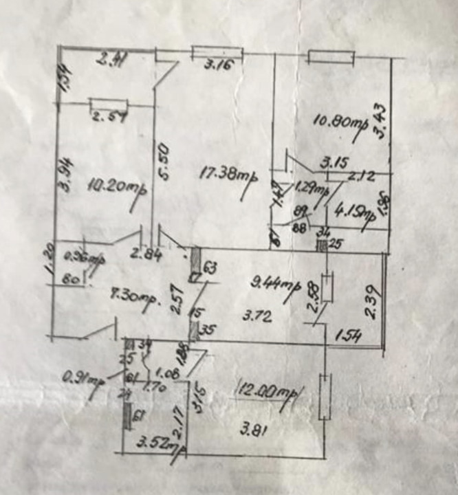 APARTAMENT 4 CAMERE-SALAJ-PROFI-2 BAI- 2 BALCOANE