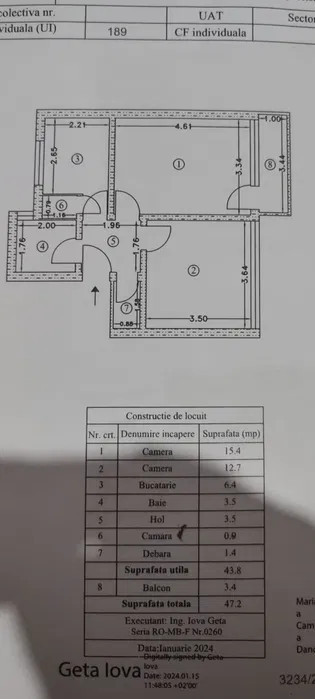 Apartament 2 camere Soseaua Giurgiului-Parcul Flamura