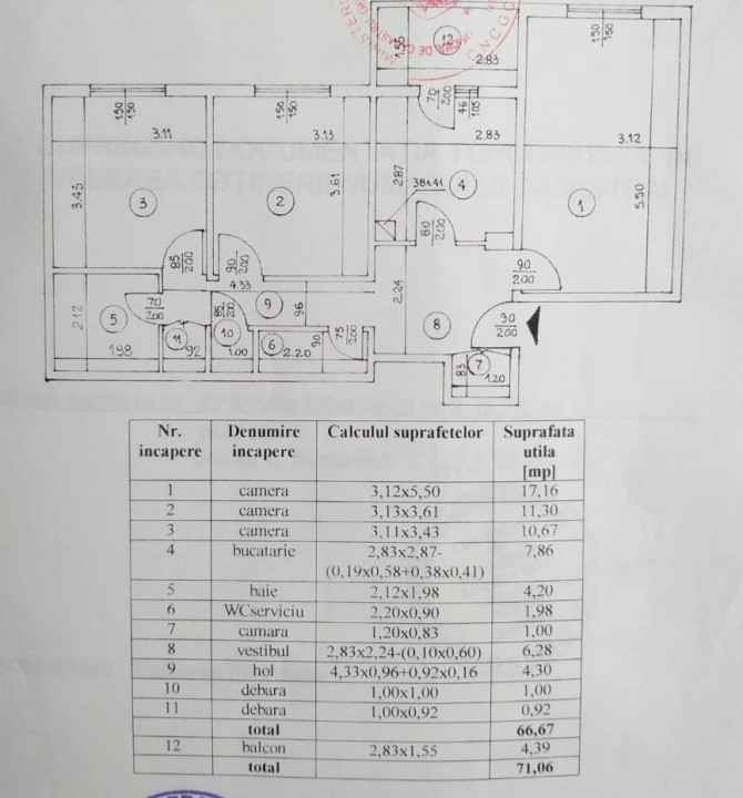 Apartament 3 camere Crangasi-Metrou Crangasi