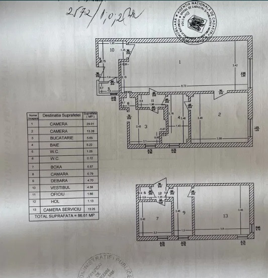 Apartament 3 camere - PARTER+DEMISOL - zona TINERETULUI - U2