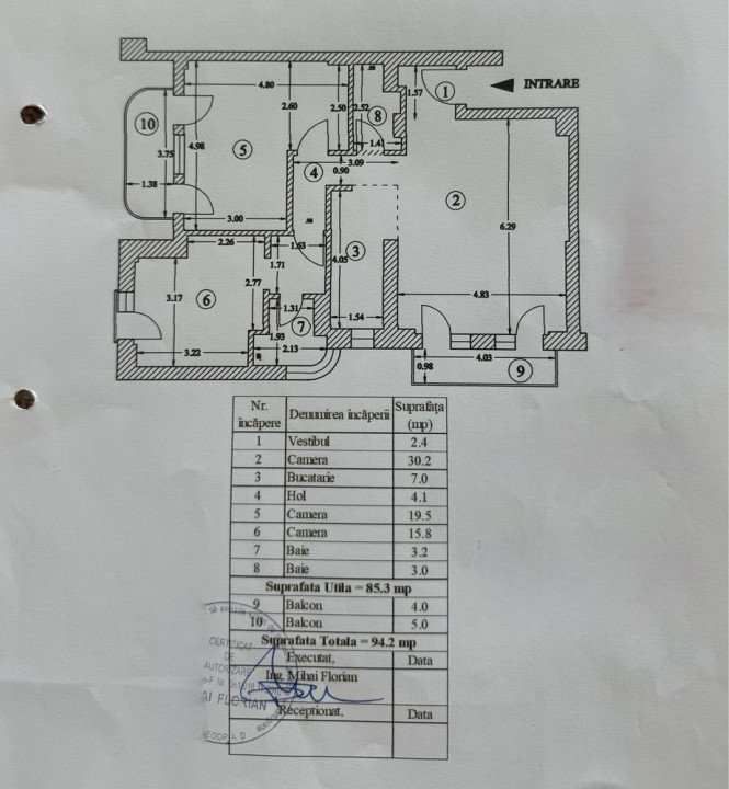 Apartament 3 camere-zona Brancoveanu / Oraselul Copiilor