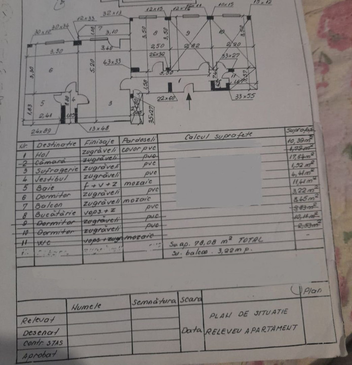 Apartament 4 camere - Turda - Podul Grant