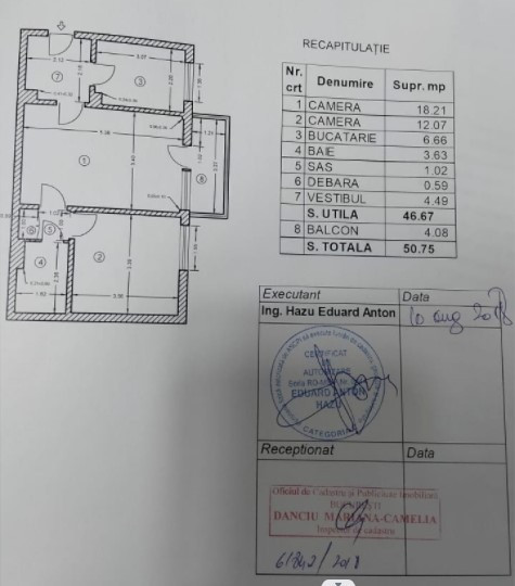 Apartament 2 camere - Auchan Titan - 1 Decembrie 1918