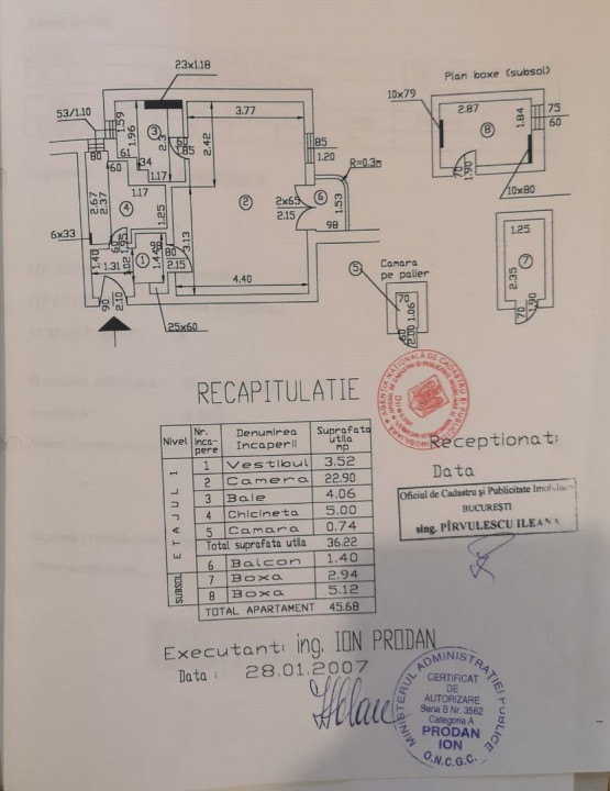 Garsoniera decomandata-Balcon-Centrala Proprie-Cartierul Evreiesc