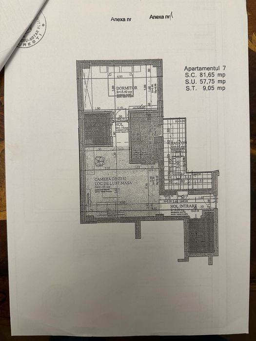 2 Camere-57.75 Mp Utili-P-ta Unirii-Incalzire Pardoseala-Parcare-2017