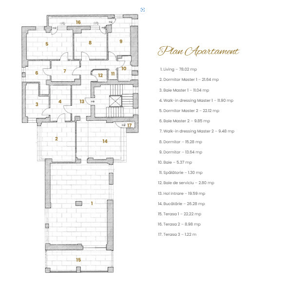 Apartament 5 camere- decomandat- zona Calea Plevnei 