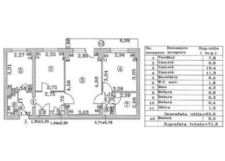 Apartament 3 camere - VEDERE PANORAMICA - zona TINERETULUI - CALEA VACARESTI