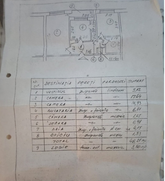 APARTAMENT 2 CAMERE-RAHOVA-DECOMANDAT-BLOC REABILITAT-MODORAN ENE