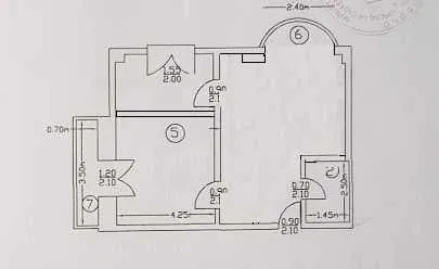 APARTAMENT DE 2 CAMERE, 45 MP UTILI, STIRBEI VODA