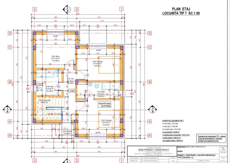 Casa INDOVIDUALA - 4 camere - zona BRAGADIRU 