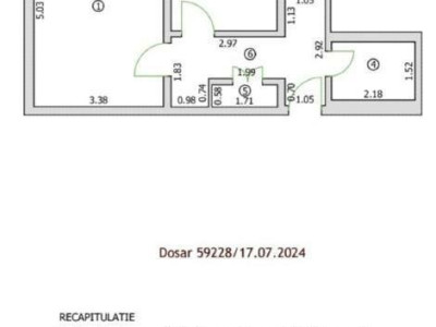 APARTAMENT 2 CAMERE DECOMANDAT ETAJ 3- SOSEAUA COLENTINA 