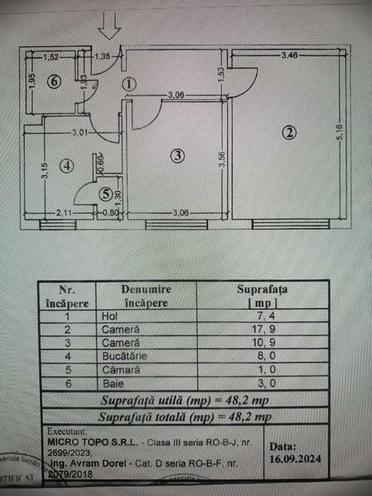 Apartament 2 camere Langa parcul TITANEL - metrou Titan