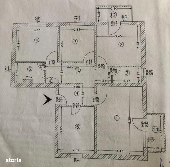Apartament 4 camere Caramfil-Aviatiei