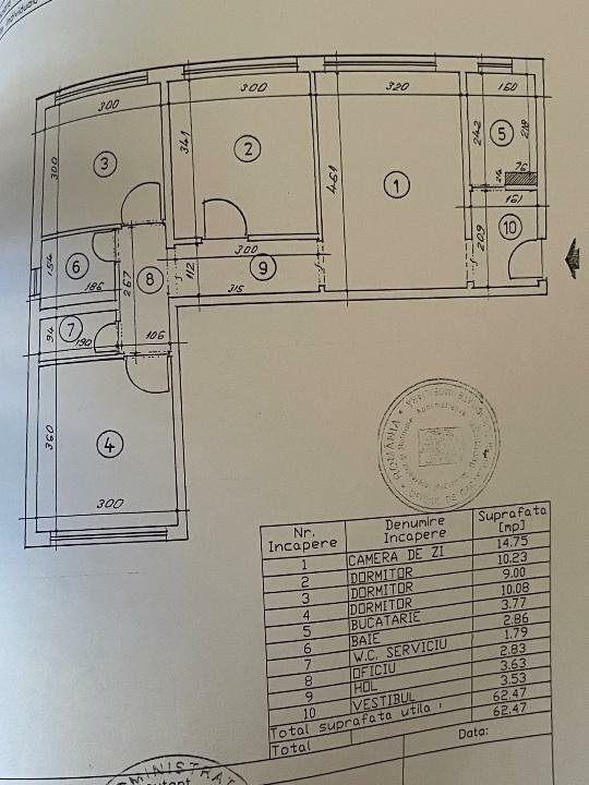 4 camere -  Militari - Apusulu