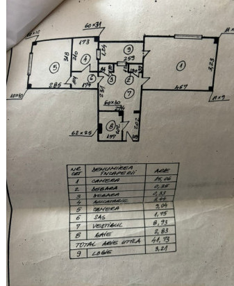 APARTAMENT 3 CAMERE - CENTRALA - DELFINULUI