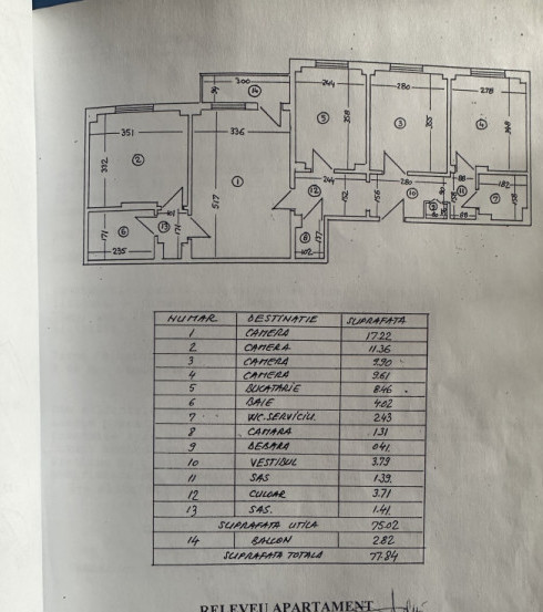 Apartament 4 camere - semidecomandat-Sos.Oltenitei -  Berceni