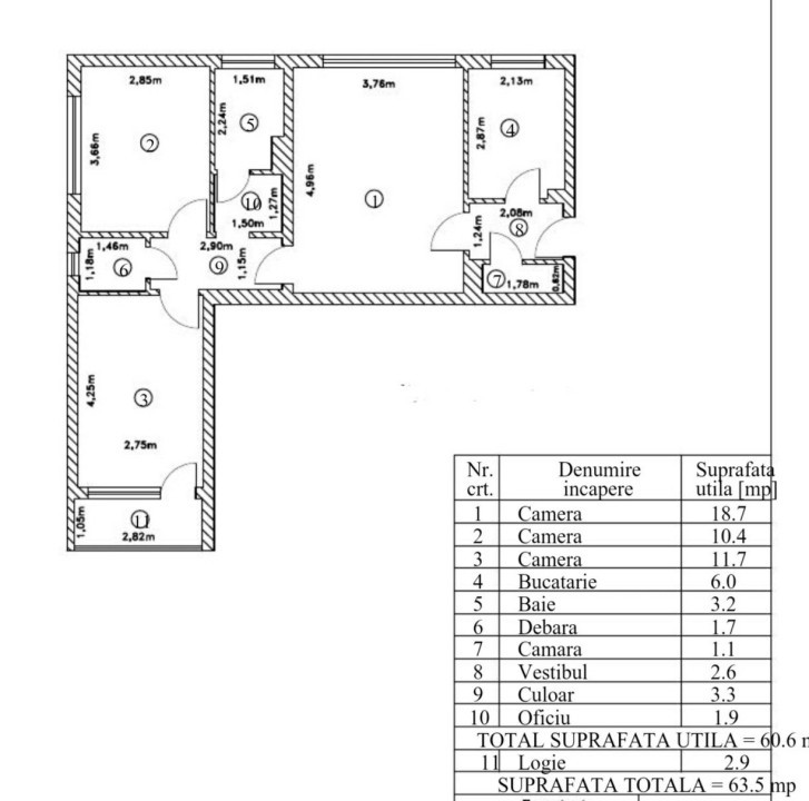 Apartament 3 camere - 2 minute de metrou - Parc Drumul Taberei