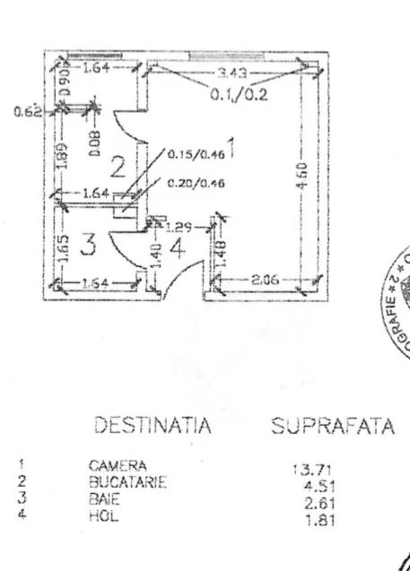 Garsoniera Tei-Universitatea Tehnica de Constructii Bucuresti